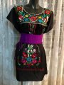 style By Me Puebla Tehucan Art Culture Tradition Hand Embroidered BelenMosqueda Dresses blanc w colors