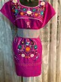 style By Me Puebla Tehucan Art Culture Tradition Hand Embroidered BelenMosqueda Dresses pink