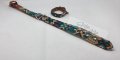 Thin Medium dog Collar Style By Me in Toronto Mexican Art handmade Toronto 211