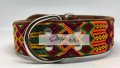 large dog collar full knited Style by Me toronto Belen Mosqueda Mexican Art in Canada Handmade dog 0011
