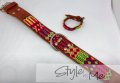 large dog collar full knited Style by Me toronto Belen Mosqueda Mexican Art in Canada Handmade dog 06