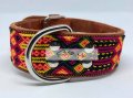 medium dog collar full knited Style by Me toronto Belen Mosqueda Mexican Art in Canada Handmade dog 0010