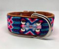 medium dog collar full knited Style by Me toronto Belen Mosqueda Mexican Art in Canada Handmade dog 0011