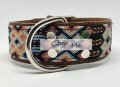 medium dog collar full knited Style by Me toronto Belen Mosqueda Mexican Art in Canada Handmade dog 003