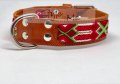 small dog collar full knited Style by Me toronto Belen Mosqueda Mexican Art in canada Handmade dogs 01