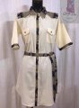 belen stylebyme toronto Guatemalan Dress color beish handmade